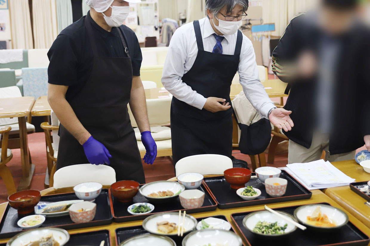 一宮市の某施設様「試食会」